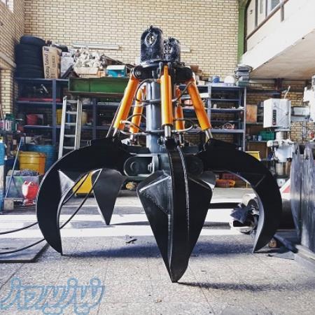 چنگ ضایعات – چنگ هیدرولیک – چنگ بیل مکانیکی ، جرثقیل ، بیل بکهو ، تراکتور ،