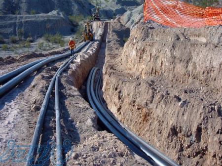 لوله پلی اتیلن 560 میلیمتر 