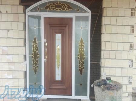 شیشه های طرحداری لابی 