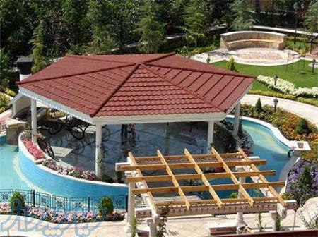 اجرای سقف شیبدار سقف ویلا سقف سوله قیمت مناسب 