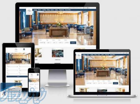 طراحی سایت هتل ، طراحی سایت رزرواسیون هتل