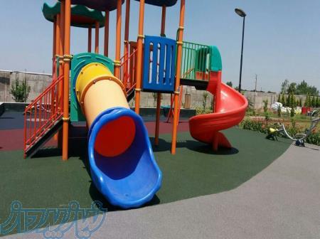 کفپوش لاستیکی یکپارچه پارکی و ورزشی 