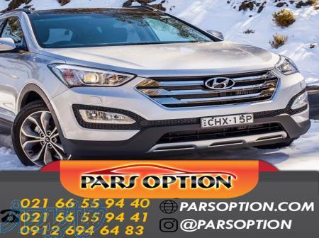 مانیتور اندروید سانتافه در تیونینگ خودرو پارس آپشن