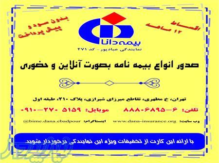 شركت بيمه دانا(نمايندگي عبادپور_كد271) 