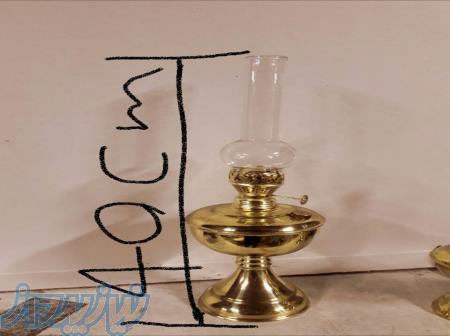 چراغ گرد سوز نفتی برنزی 