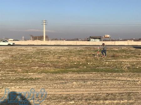 زمین بر اتوبان امام حسین (ع) 