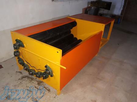 دستگاه شستشوی هویج فرچه ای 