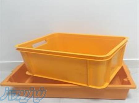 سبد پلاستیکی دور بسته صنعتی 