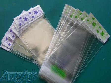 سلفون لبه چسب دار آویز دار رگالی - بسته بندی 