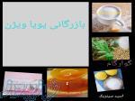 مواد اولیه صنایع غذایی 