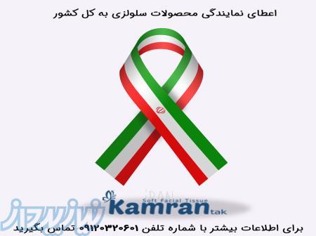 اعطای نمایندگی فعال محصولات سلولزی به همه ی استان های ایران 