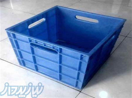 جعبه پلاستیکی صنعتی ، جعبه پلاستیکی چهار گوش 