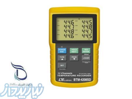 دماسنج تماسی 12 کاناله لوترون LUTRON BTM-4208SD 