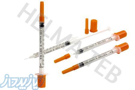 سرنگ انسولین سوزن ثابت (یونی بادی) حلما طب