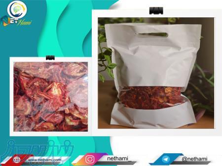 فروش گوجه  خشک حاصل از فعالیت خویش فرمایی جوانان 