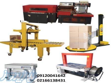 دستگاه استرچ پالت و چسب زن 