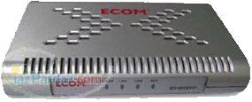 ADSL 512 مودم های Ecom جهت استفاده همزمان 2 سیستم