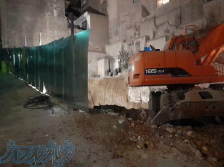 تخریب، خاکبردار ی وگودبردار ی ، خاکریز ی ، خرید ضا یعات و آهن آلات 