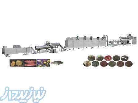 خط تولید خوراک آبزیان(ماهی)با ظرفیت 150kg تا 5ton 