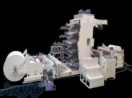 دستگاه باسکی و برش flexo roll die cutting 