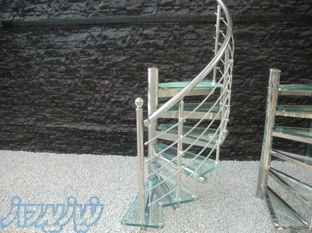 گام استیل   پله، نرده حفاظ و درب استیل 