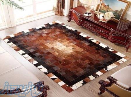 فرش های پوست طبیعی گاو 