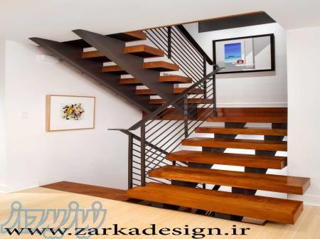 طراحی و تولید راه پله های گرد و مستقیم 