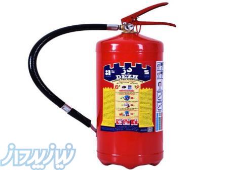 شارژ و فروش کپسول های آتش نشانی پودروگاز وco2 