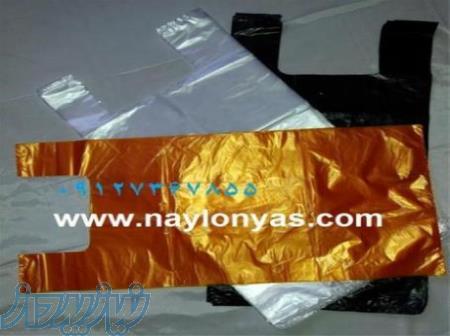 تولید و فروش نایلکس رکابی ، دسته دار سفید 