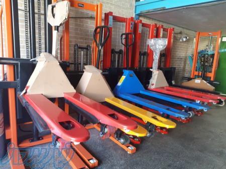 جک پالت استاکر لیفتراک دستی باتری لیفتراک برقی 