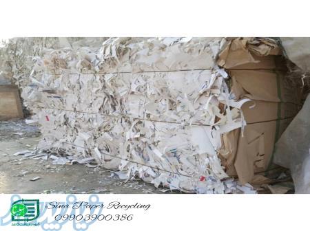بازیافت مقوا ، ضایعات کاغذ دیواری