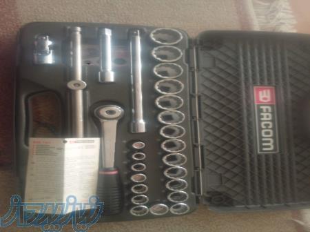 جعبه بکس 1 2اینچ، 26پارچه FACOM ،اکبند 