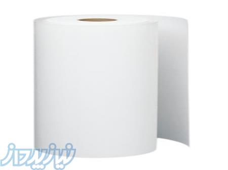 رول کاغذ کوتد،تحریر(چک پلات)،فتوساتین پشت پلاستیک(ضدآب)،کالک کاغذی و پلاستیک