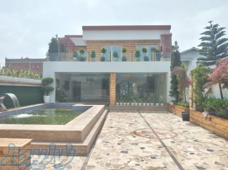 ویلا دوبلکس لاکچری جنگلی استخر دار چمستان 