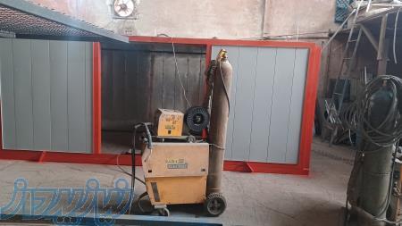 فروش کوره پخت رنگ ، ساخت کوره های باکس یک طرفه درب