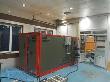 فروش کوره پخت رنگ تفلون ، فروش کوره خشک کن رنگ پودری