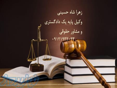 وکیل پایه یک دادگستری در تهران   زهرا شاه حسینی 