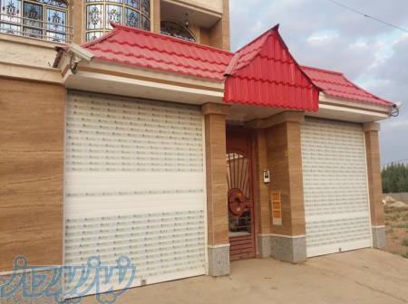 نصب انواع درهای کرکره با انواع تیغه های استاندارد لیبل دار 