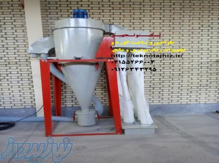 دستگاه سایکلون رنگ پودری 