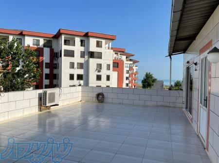 120متر آپارتمان با بنای85متری دو خواب و تراس50 متری 