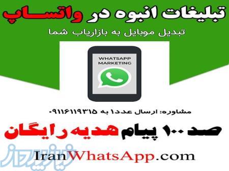 ارسال تبلیغات انبوه در واتساپ 