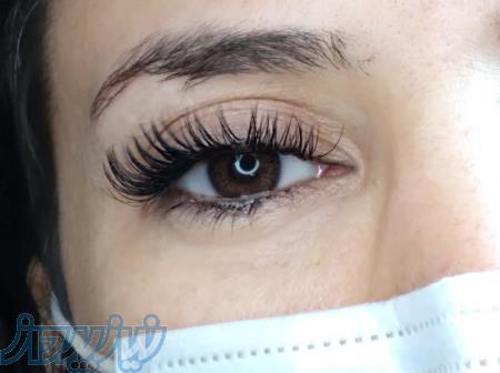 مدل اکستنشن مژه و ناخن 