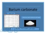 کلرید باریم و کربنات باریم ایرانی