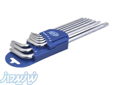 مجموعه 9 عددی آچار آلن ستاره ای سایز بلند 