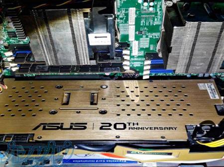 کارت گرافیک ایسوس مدل   سری  gold  serirs ASUS   NVIDIA   GFORCE  980ti 