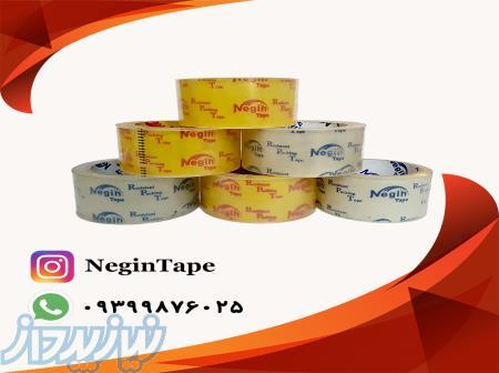 نوار چسب پهن کریستال پنج سانتی 90 یارد نگین (تولیدکننده) 