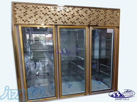یخچال مکعبی شیرینی صنایع برودتی سیلور 