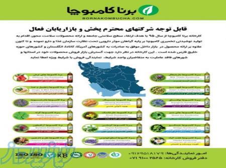 اعطای نمایندگی و عاملیت فروش محصولات برنا کامبوچا 