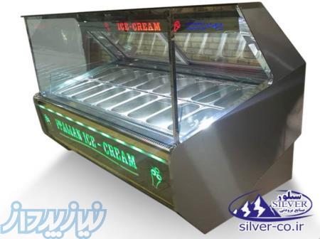 تاپینگ بستنی صنعتی صنایع برددتی سیلور 