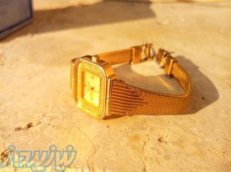 ساعت ظریف زنانه اورینت طلایی قدیمی ژاپنی 